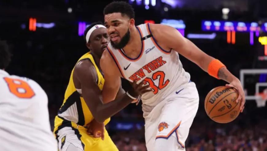 NBA季后赛：尼克斯大胜步行者总分扳成2-3 布伦森32+5唐斯带伤24+13
