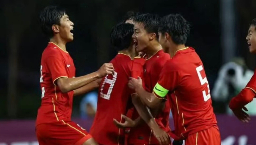 四国赛丨U16中国2-2越南U16，梁仕宇、万项破门，张君豪染红