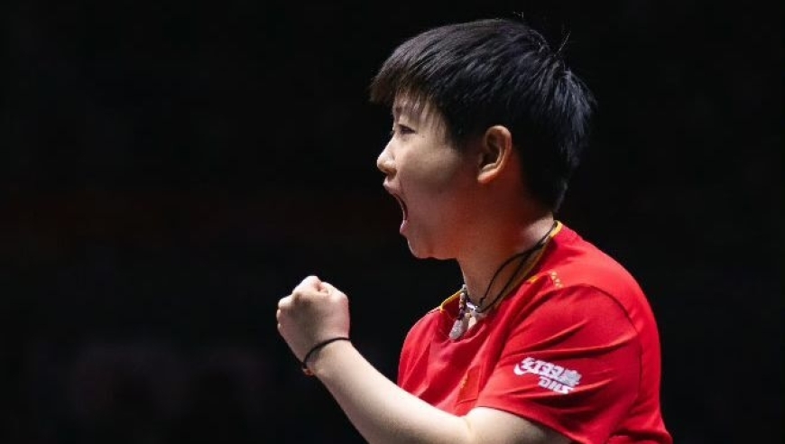 国乒5胜2负：女单四强出其三！世乒赛一场4-1，孙颖莎战伊藤美诚