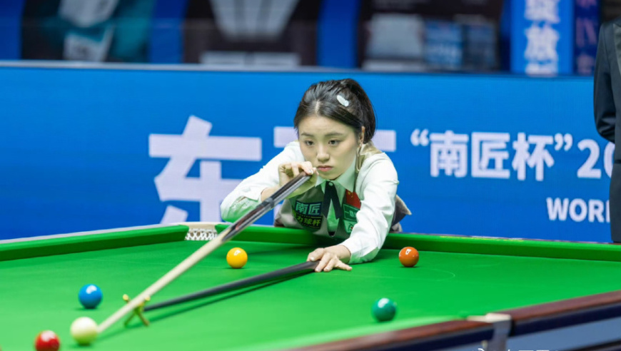 男女都登顶！赵心童夺冠不到一个月，白雨露又在女子斯诺克世锦赛卫冕，她还有更远大目标