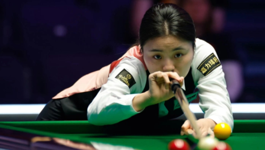 再创历史！白雨露轰单杆145高分，刷新斯诺克女子选手史上最高分