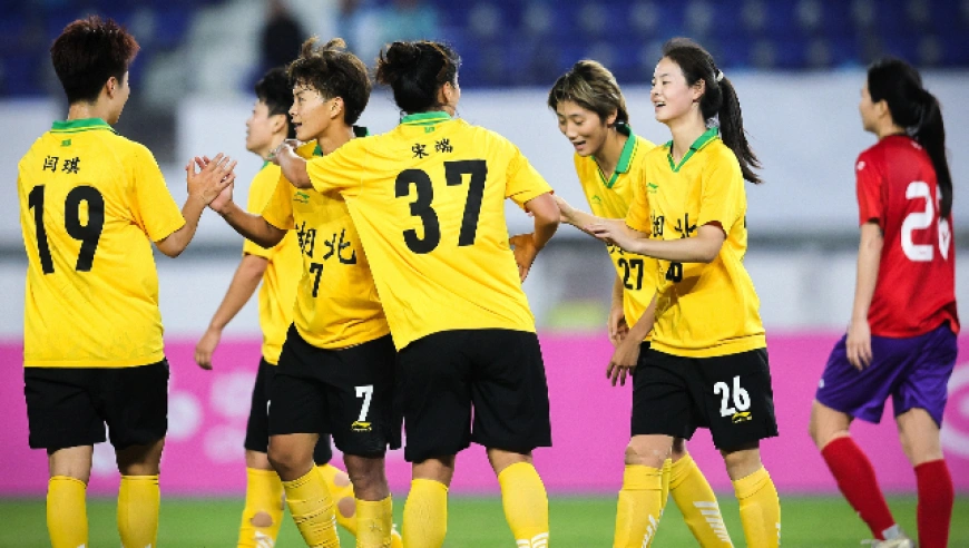 全运会女足：湖北点球战5-4胜广东进决赛，姜晨璟替补破门+点球制胜