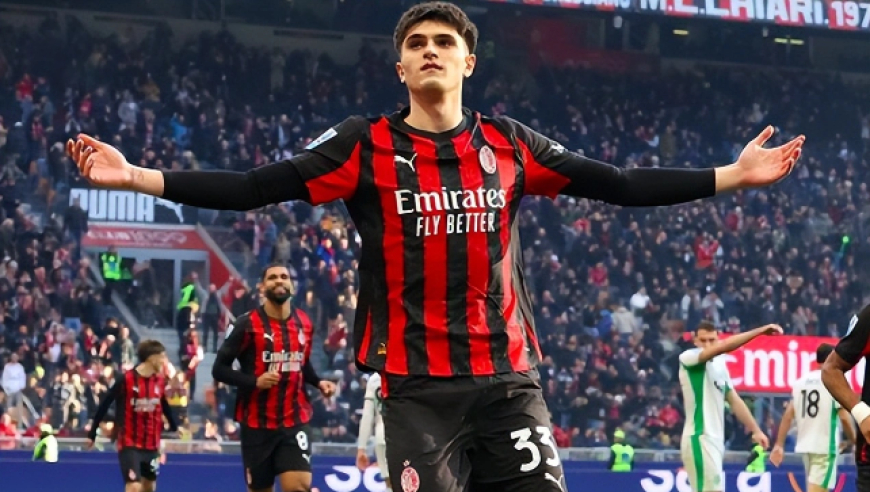 3连胜终结！意甲：米兰两球被吹2-2萨索洛，19岁青训小将双响