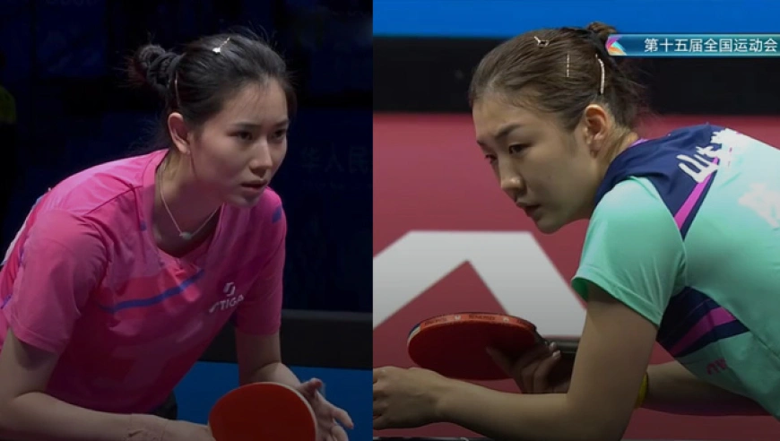 全运会乒乓：陈梦女团决赛连赢2场！单打3-0横扫王添艺拿分