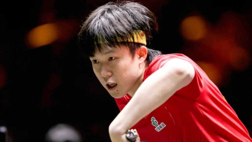 王楚钦3-2险胜19岁波兰小将晋级16强，决胜局0-3落后强势翻盘