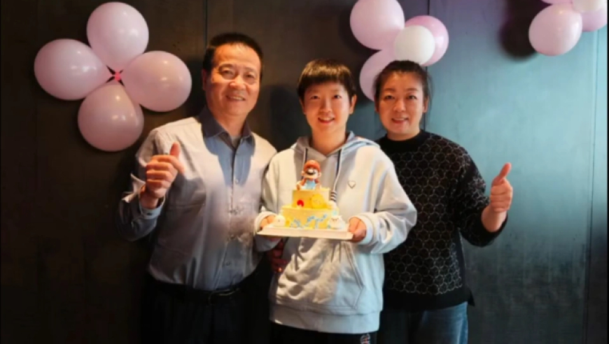 唏嘘！孙颖莎回老家石家庄过年，7年来首次春节回家和父母亲人团圆