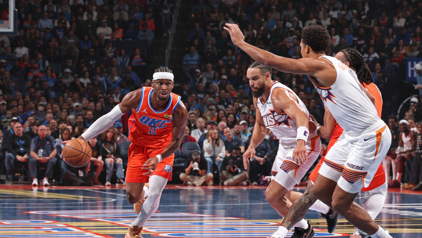 稳定发挥！SGA对太阳28+8全场集锦：突破侧身抛投强打2+1