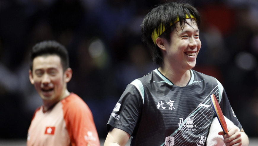 全运会乒乓：男单8强诞生！4位世界冠军晋级，王楚钦、林诗栋遇险