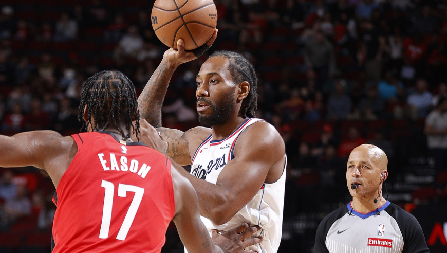 小卡末节19分还献准绝杀2+1！快船15分逆转复仇火箭 杜兰特8失误