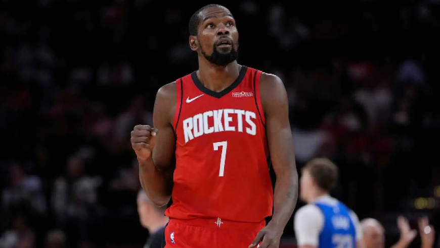 NBA常规赛：杜兰特21分火箭险胜独行侠 申京26+11+6阿门27分