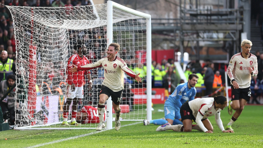 3连胜！英超：利物浦1-0森林 麦卡90分钟破门被吹+97分钟压哨绝杀