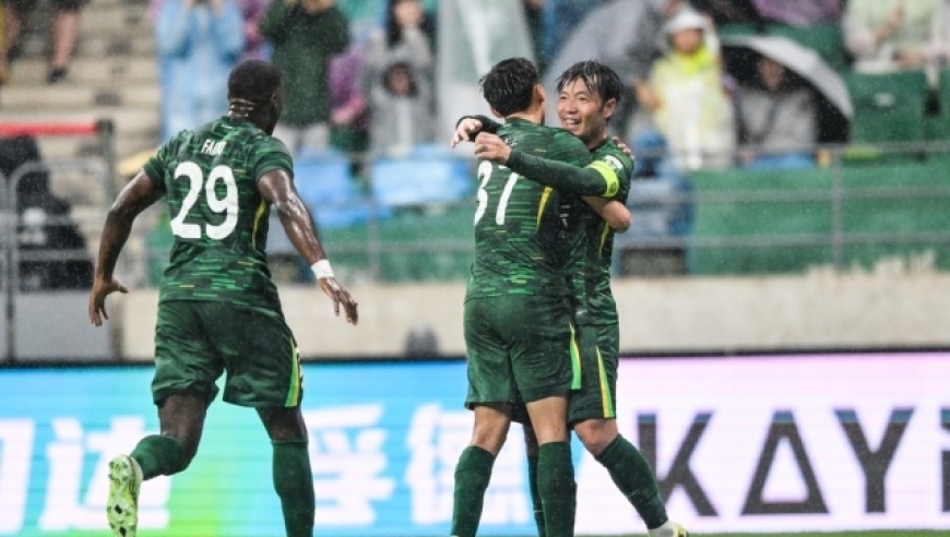 中超：北京国安2-1战胜亚泰，送对手6连败，张稀哲、曹永竞破门