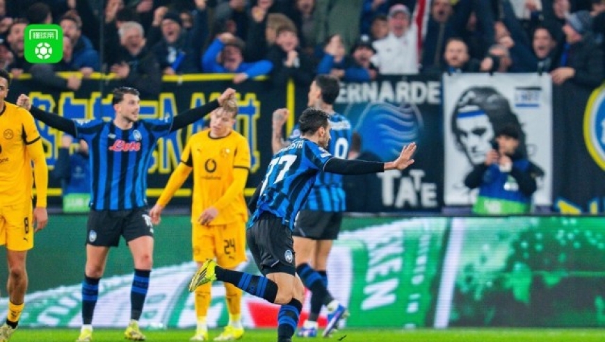 欧冠：神奇逆转！亚特兰大总比分4-3多特晋级，萨马尔季奇读秒点射