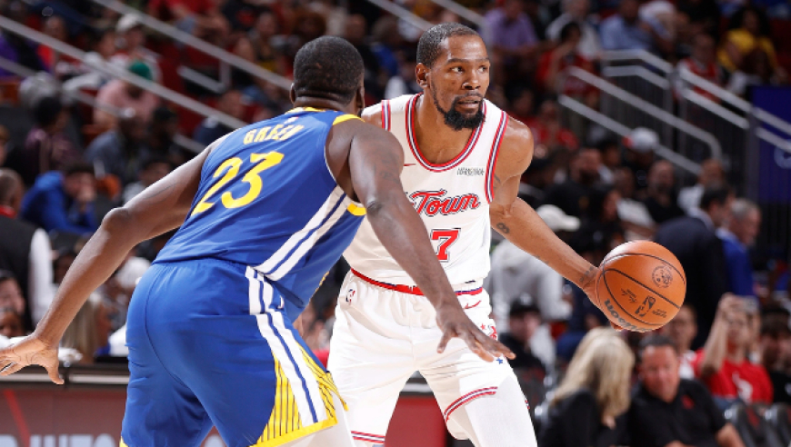 杜兰特丢关键罚球！火箭加时不敌残阵勇士 谢泼德替补轰下30分