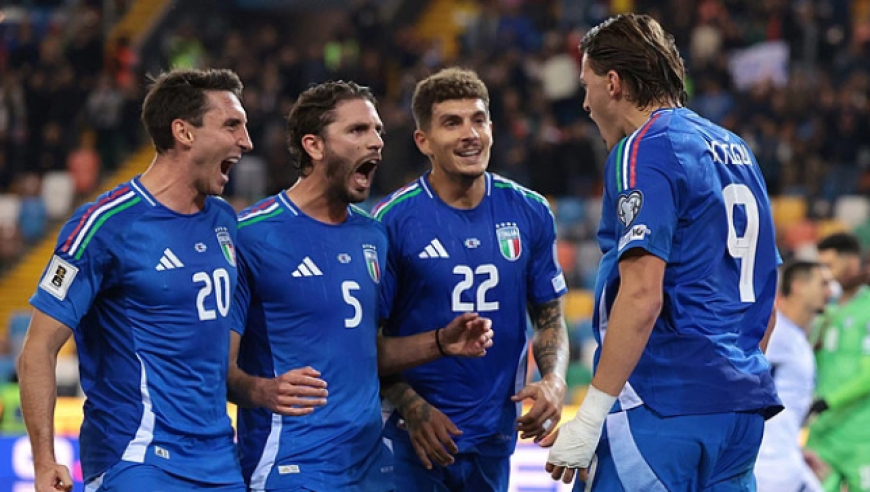 世界杯附加赛对阵出炉：意大利抽中北爱尔兰，英国四队无缘齐聚世界杯