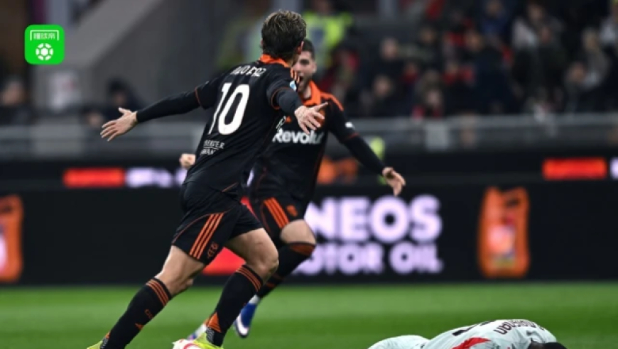 意甲：米兰1-1科莫，莱奥救主，迈尼昂送大礼，帕斯破门