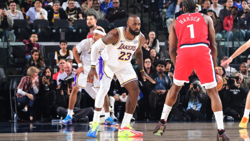 NBA：快船力克湖人止5连败 詹姆斯砍赛季新高36分东契奇伤退