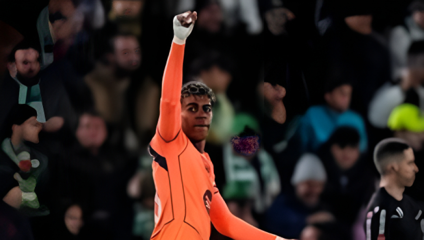 西甲：巴萨3-1领先皇马4分 亚马尔拉什福德破门费兰屡失良机