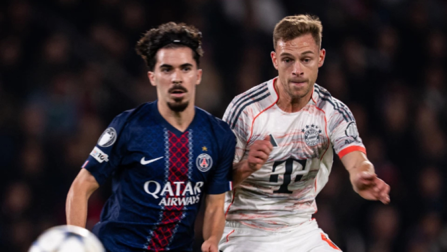 欧冠：10人拜仁2-1巴黎，开局16连胜，迪亚斯2球+染红