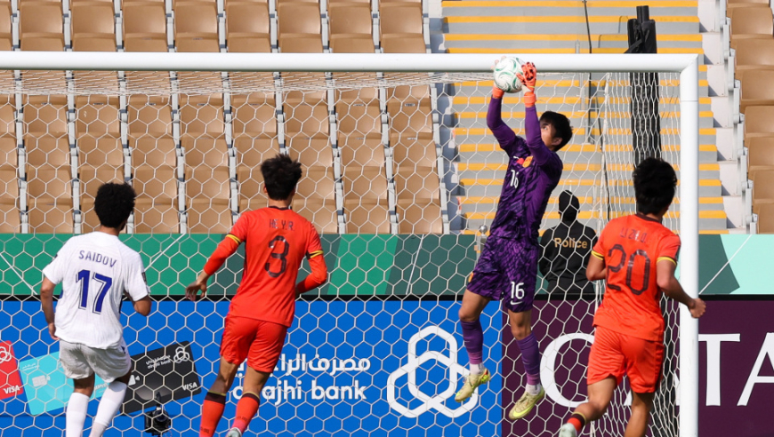 点球战制胜！U23亚洲杯：中国4-2乌兹 首进4强战越南 李昊扑点