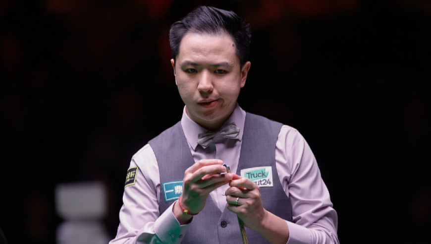 德国大师赛：11连败！独苗肖国栋不敌小特，80后三强人进半决赛