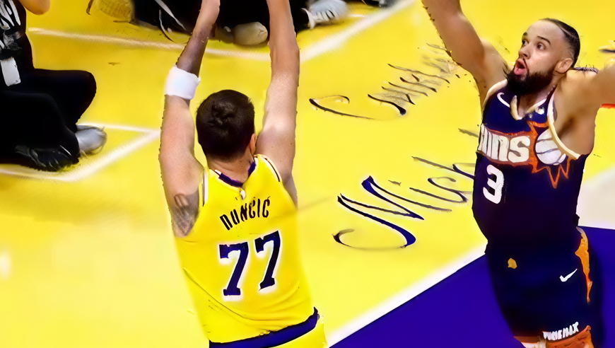 布克伤退 狄龙扶大厦之将倾 率领太阳终结湖人连胜！