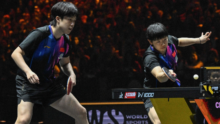 WTT中国大满贯：首冠诞生！“莎头”组合大获全胜，决赛3-0称王