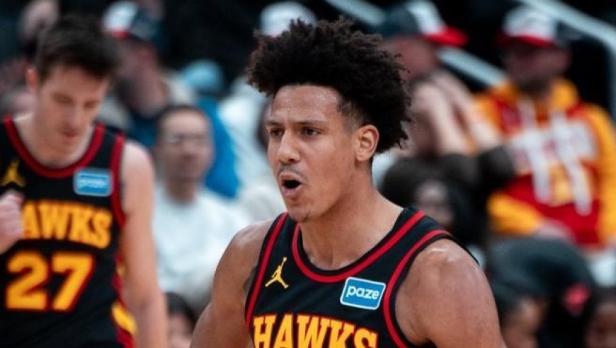 大帝20中8保罗乔治空砍35分，鹰王12+10+12破纪录，老鹰双杀76人