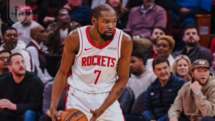 杜兰特28+4+8一战造两大纪录，申京缺阵阿门砍31分，火箭大胜太阳