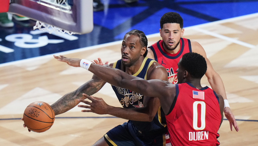 福克斯三分压哨绝杀！詹杜卡合砍18分 条纹队绝杀星辰队华子11分