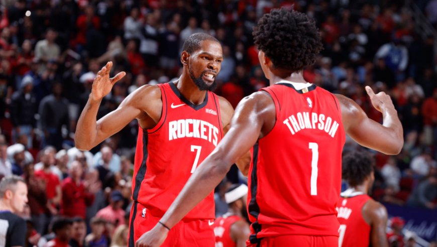 8日NBA杯前瞻：杜兰特率火箭挑战文班亚马 库里感冒加重无缘对决约基奇