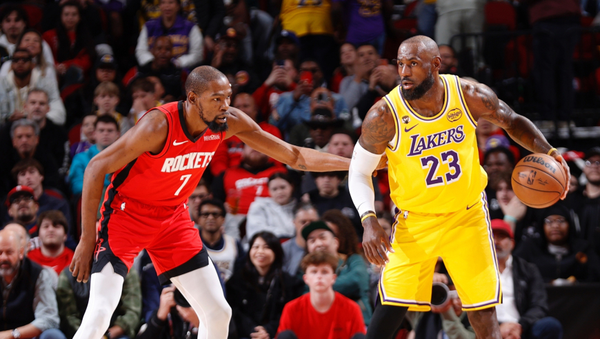 湖人复仇火箭！东契奇36分詹皇18分暴扣制胜 杜兰特18分7失误