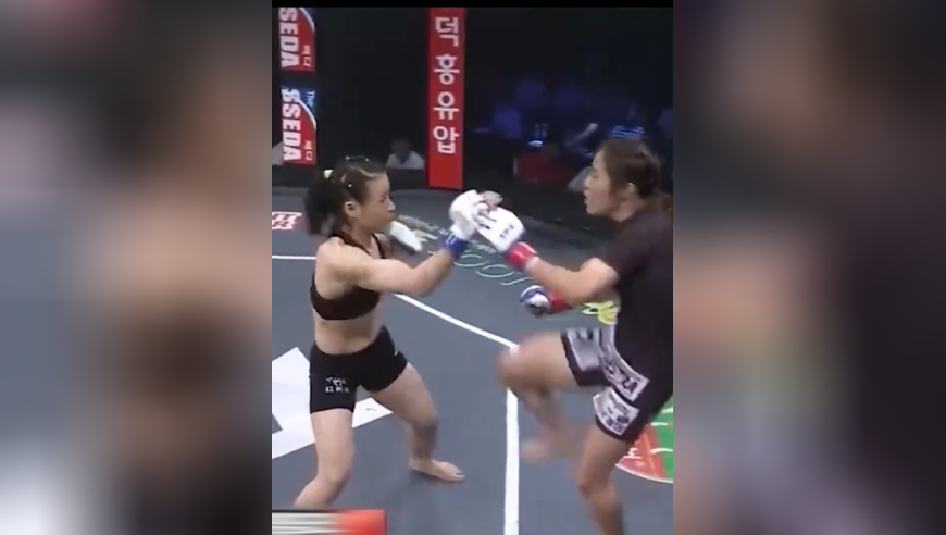 体坛记忆｜井底之蛙的韩国女拳王，妄想抢走张伟丽腰带！（１）