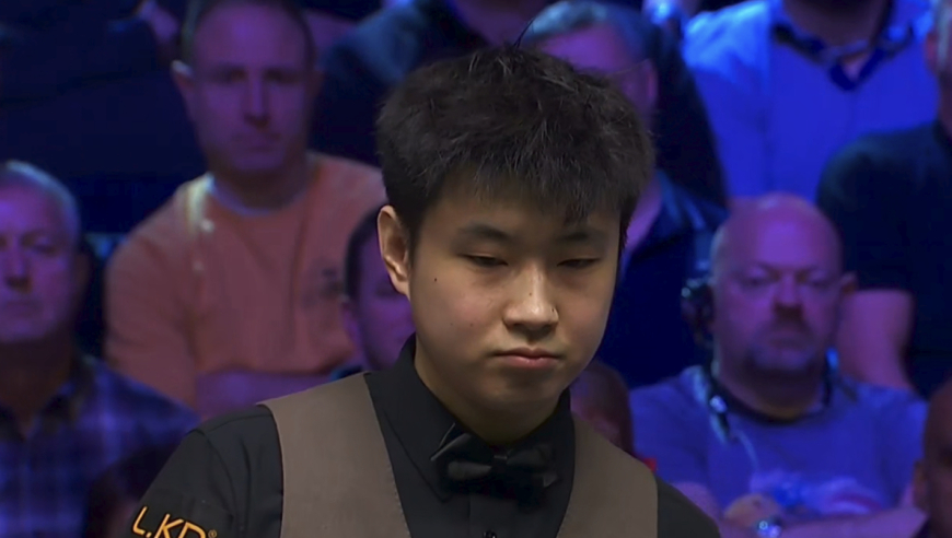 大师赛中国1胜2负！6-5绝杀，50岁老将晋级4强，赵心童获37万奖金