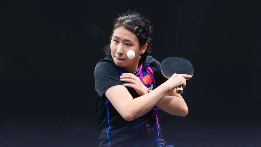 狂轰8-1！孙颖莎小师妹爆发彻底杀疯了，最不可思议削球诞生了