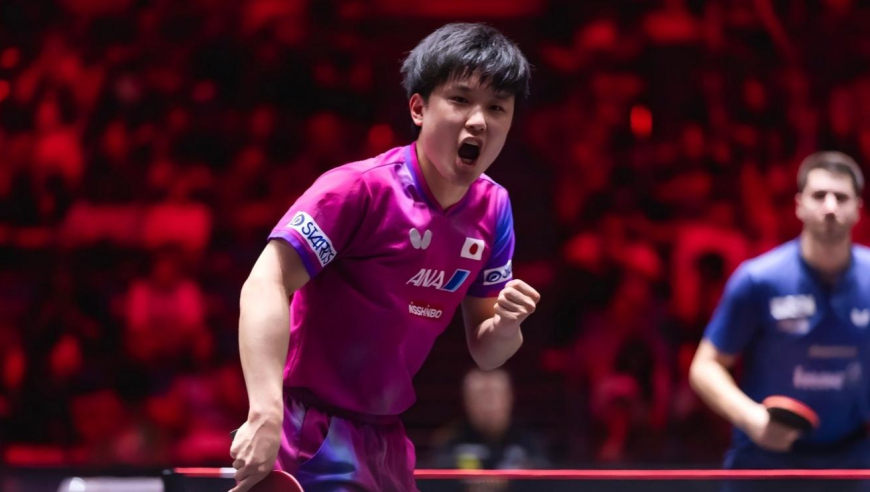 张本智和开年被上课！摸不透对手的落点，只因有樊振东的影子 | 上场