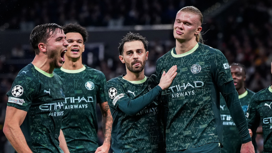 疯狂上半场！还原欧冠曼城8分钟连轰两球逆转秒杀，皇马1-2曼城