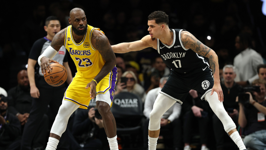 【集锦】湖人125-109篮网 湖人客场大胜篮网结束8连客之旅