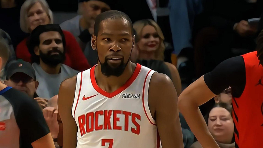 激战白热化！火箭开拓者连续命中回应球 杜兰特四罚全中打停开拓者