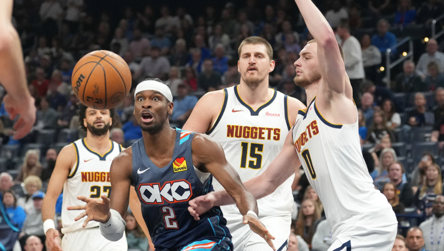 掘金雷霆加时生死时刻：哈达威关键失误 穆雷20秒进三记三分仍惜败