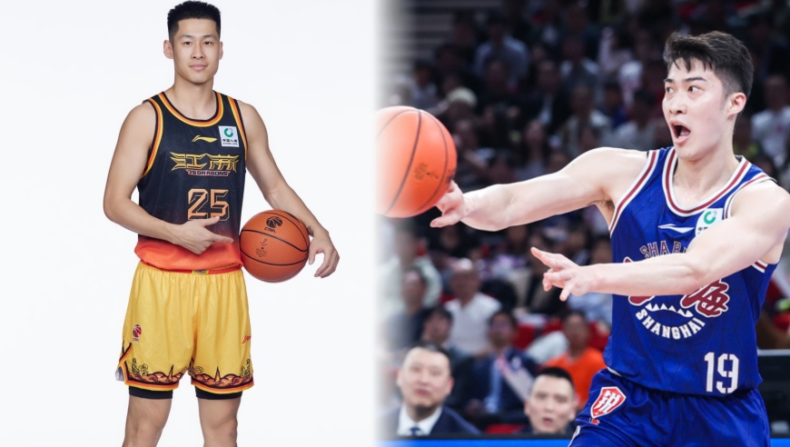 CBA今夏首笔交易：上海男篮送出刘正清，从江苏男篮得到崔晓龙