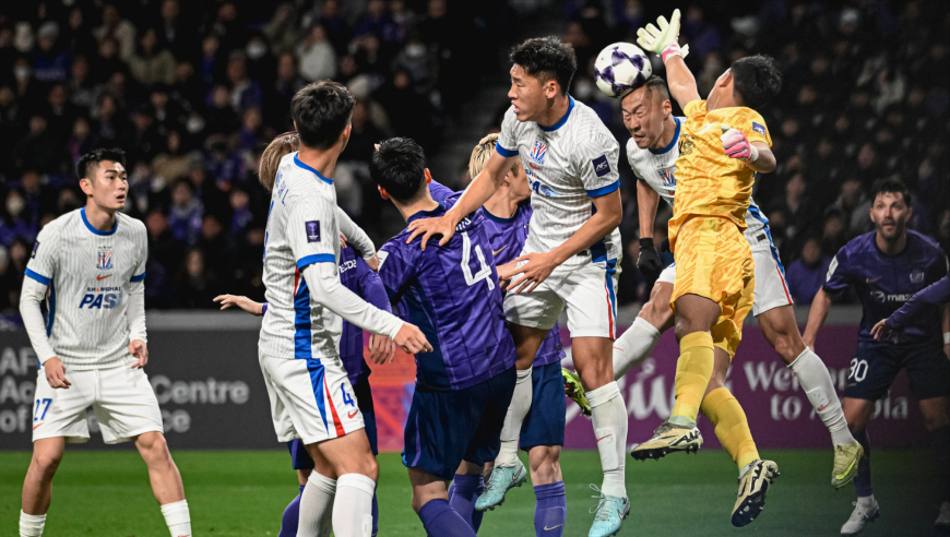 亚冠三连败！回看申花0-1广岛，前锋群集体快乐屡失良机后防又漏人