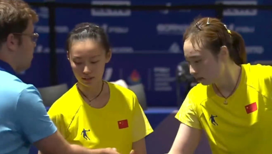 大运会乒乓球：中国队首冠诞生！女双包揽金银牌，单打3人晋级4强