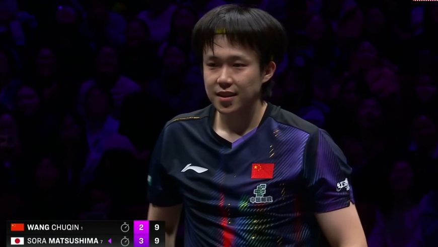 燃尽了！王楚钦2-4不敌松岛辉空止步8强 满头大汗无奈苦笑