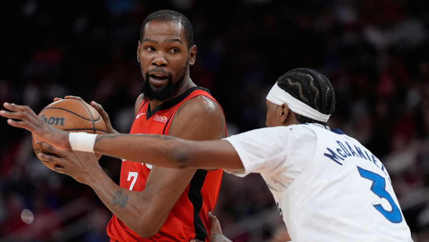 火箭森林狼生死时刻：泰特致命抢断 杜兰特关键四罚全中终结悬念