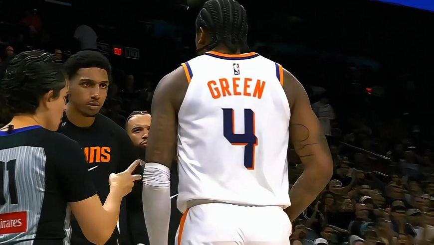 离谱到夸张！太阳第三节四分钟时间狂轰23分 杰伦格林打疯了