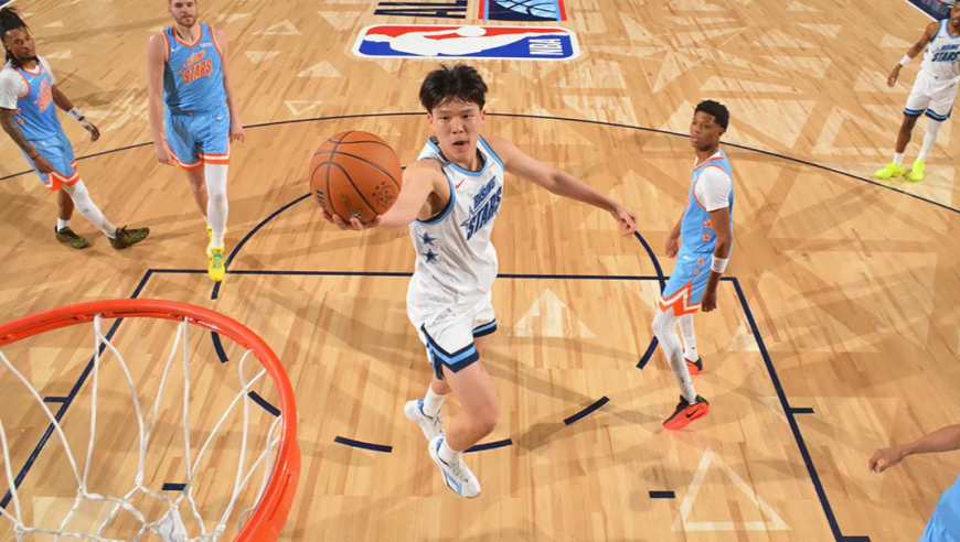 全明星新秀挑战赛全过程，克林根率先亮剑，杨瀚森后发制人，连续单打大根