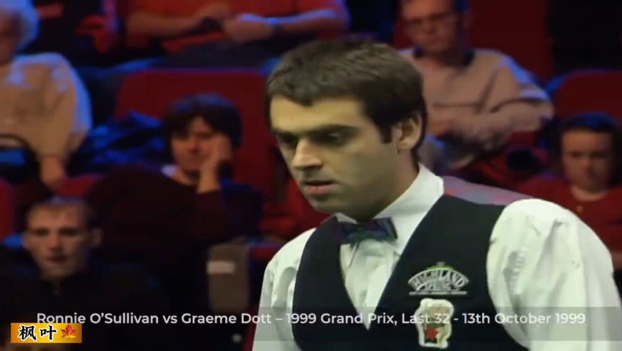 体坛记忆｜23岁奥沙利文为顺走豪车轰147，行云流水零失误，裁判都看傻