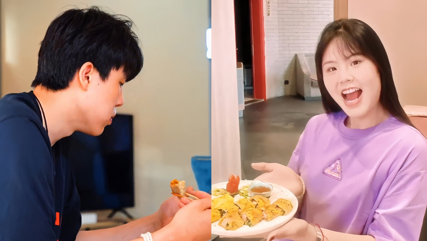 家乡美食情结！妈妈赴美为杨瀚森做饺子，李月汝在土耳其吃烤冷面
