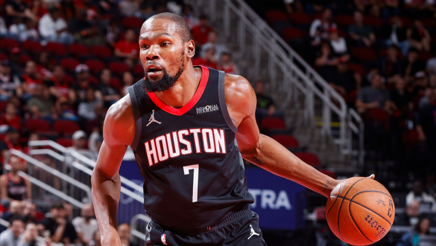 正负值高达+37！杜兰特30+5集锦：首节挥舞镰刀狂轰16分